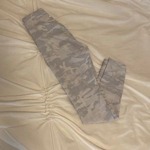 White Camo Lululemon Leggings